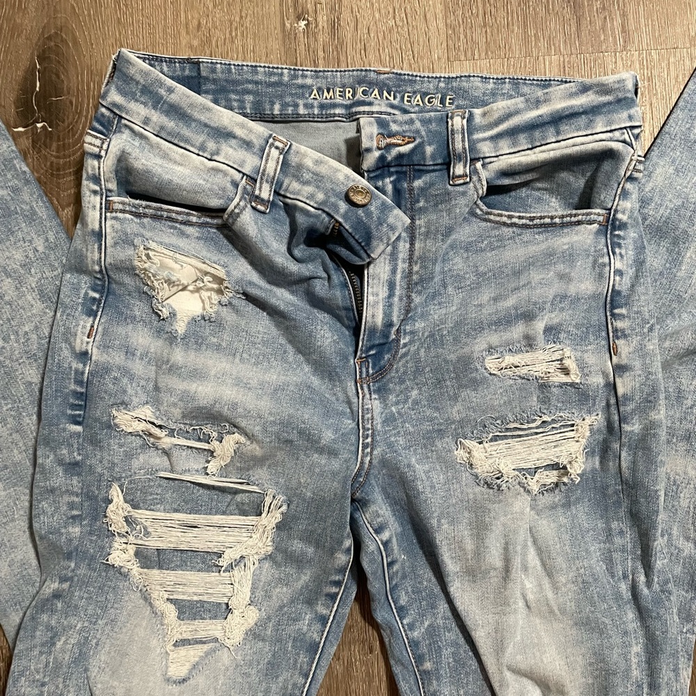 American eagle forever soft super high rise jegging